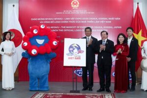 Read more about the article Logo chính thức của Nhà Triển lãm Việt Nam tại EXPO 2025