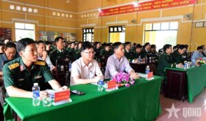 Read more about the article Bộ đội Biên phòng tỉnh Bình Phước khai mạc huấn luyện chiến sĩ mới 2025