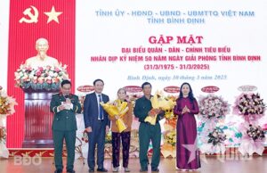 Read more about the article Tỉnh Bình Định gặp mặt, tri ân các thế hệ quân – dân – chính nhân kỷ niệm 50 năm Ngày giải phóng tỉnh