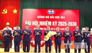 Read more about the article Đảng bộ Hải đội 301 tổ chức Đại hội Đảng bộ, nhiệm kỳ 2025-2030