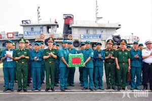 Read more about the article Bộ Tổng tham mưu kiểm tra công tác chống khai thác IUU tại Bà Rịa – Vũng Tàu