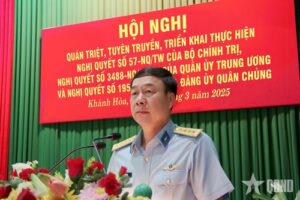 Read more about the article Trường Sĩ quan Không quân tổ chức Hội nghị quán triệt, thực hiện Nghị quyết số 57