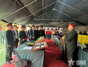 Read more about the article Lực lượng vũ trang huyện Mỹ Đức nỗ lực để huấn luyện giỏi