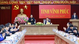 Read more about the article Thủ tướng Phạm Minh Chính: Vĩnh Phúc phải tiên phong hơn nữa, mạnh mẽ hơn nữa, hiệu quả hơn nữa