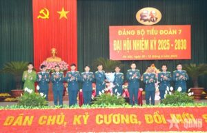 Read more about the article Đại hội Đảng bộ Tiểu đoàn 7, nhiệm kỳ 2025 – 2030 thành công tốt đẹp