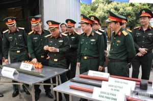 Read more about the article Chủ nhiệm Tổng cục Hậu cần-Kỹ thuật kiểm tra Công ty Cổ phần 22