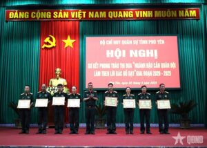 Read more about the article Phú Yên đẩy mạnh phong trào thi đua “Ngành Hậu cần Quân đội làm theo lời Bác Hồ dạy”