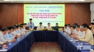 Read more about the article Báo chí đồng hành, cổ vũ doanh nghiệp tư nhân phát triển