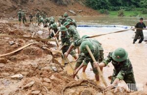 Read more about the article Các cơ quan, đơn vị Quân đội chủ động ứng phó với mưa lớn ở Bắc Bộ