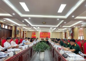 Read more about the article Đảng ủy Quân sự tỉnh Lai Châu tổ chức Hội nghị tổng kết công tác kiểm tra, giám sát nhiệm kỳ 2020-2025