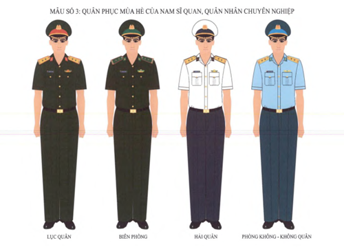 Read more about the article Quy định mới về trang phục thường dùng của nam, nữ sĩ quan, quân nhân chuyên nghiệp