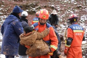 Read more about the article Lở đất nghiêm trọng tại Trung Quốc và Ấn Độ gây nhiều thương vong